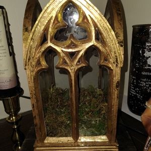 Wicked glass terrarium